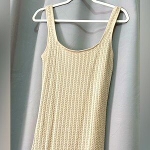 NWOT beautiful, long, crochet maxi